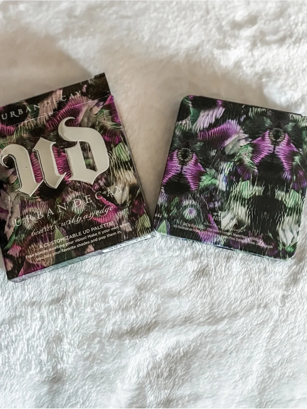 NIB! Urban Decay Beauty With An Edge Customizable Eyeshadow Palette - Empty
